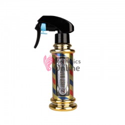 Pulverizator de coafor A12 auriu plastic cu pulverizare fina 200 ml, art ACP 133237